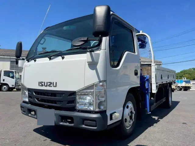 いすゞ エルフ 小型 クレーン付 3段 ラジコン の中古トラック【車両No.186799】