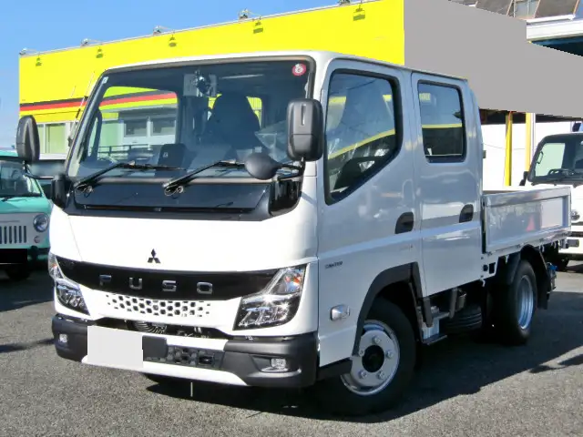 三菱 キャンター 小型 平ボディ Wキャブ 2RG-FBA20 の中古トラック【車両No.187007】