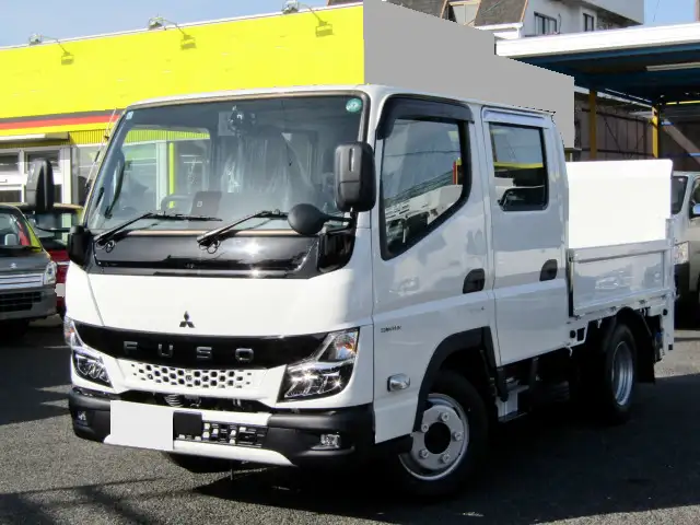 三菱 キャンター 小型 平ボディ Wキャブ パワーゲート の中古トラック【車両No.186997】