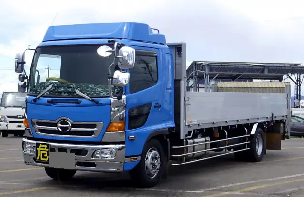 日野 レンジャー 中型/増トン 平ボディ パワーゲート 床鉄板 の中古トラック【車両No.186999】