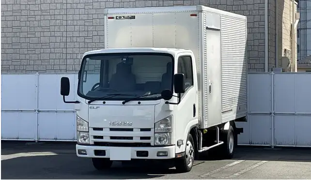 いすゞ エルフ 小型 アルミバン サイドドア TKG-NLR85N の中古トラック【車両No.186908】