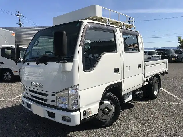 いすゞ エルフ 小型 平ボディ Wキャブ TRG-NJR85A の中古トラック【車両No.187046】
