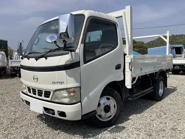 日野 デュトロ 小型 平ボディ 床鉄板 PB-XZU304E の中古トラック【車両No.187055】