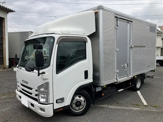 いすゞ エルフ 小型 アルミバン パワーゲート サイドドア の中古トラック【車両No.187066】