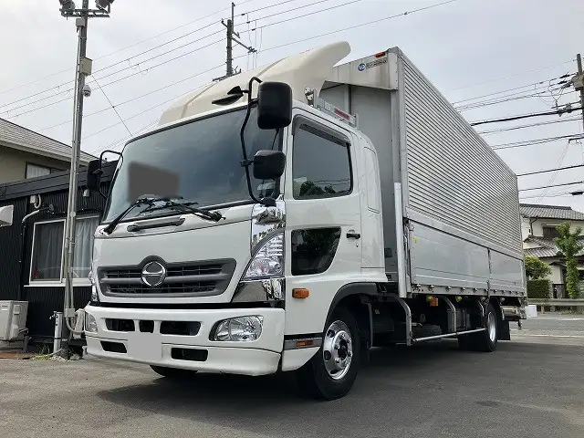 日野 レンジャー 中型/増トン ウイング パワーゲート ベッド の中古トラック【車両No.187083】