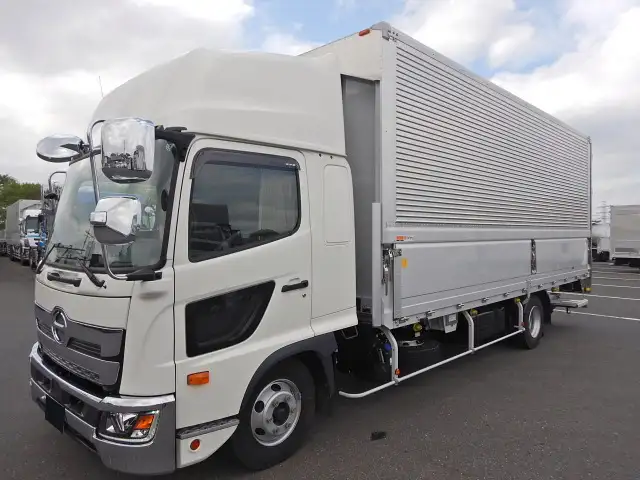 日野 レンジャー 中型/増トン ウイング パワーゲート エアサス の中古トラック【車両No.187087】