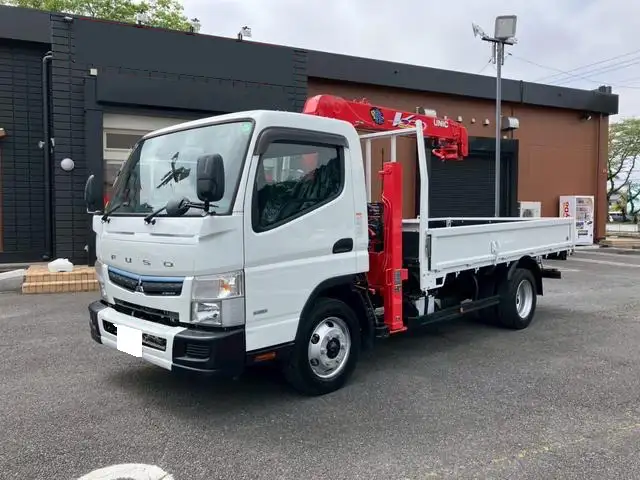 三菱 キャンター 小型 クレーン付 4段 フックイン の中古トラック【車両No.187028】
