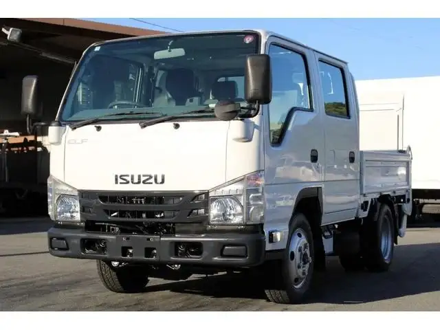 いすゞ エルフ 小型 平ボディ Wキャブ パワーゲート の中古トラック【車両No.186988】