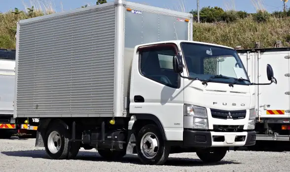 三菱 キャンター 小型 アルミバン TPG-FBA00 H25 の中古トラック【車両No.187108】