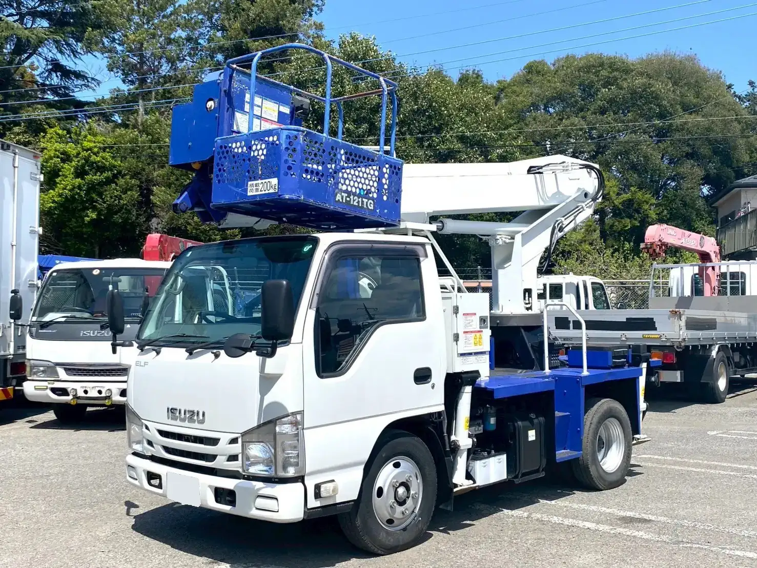 いすゞ エルフ 小型 高所・建柱車 高所作業車 TPG-NKR85AN の中古トラック【車両No.187138】