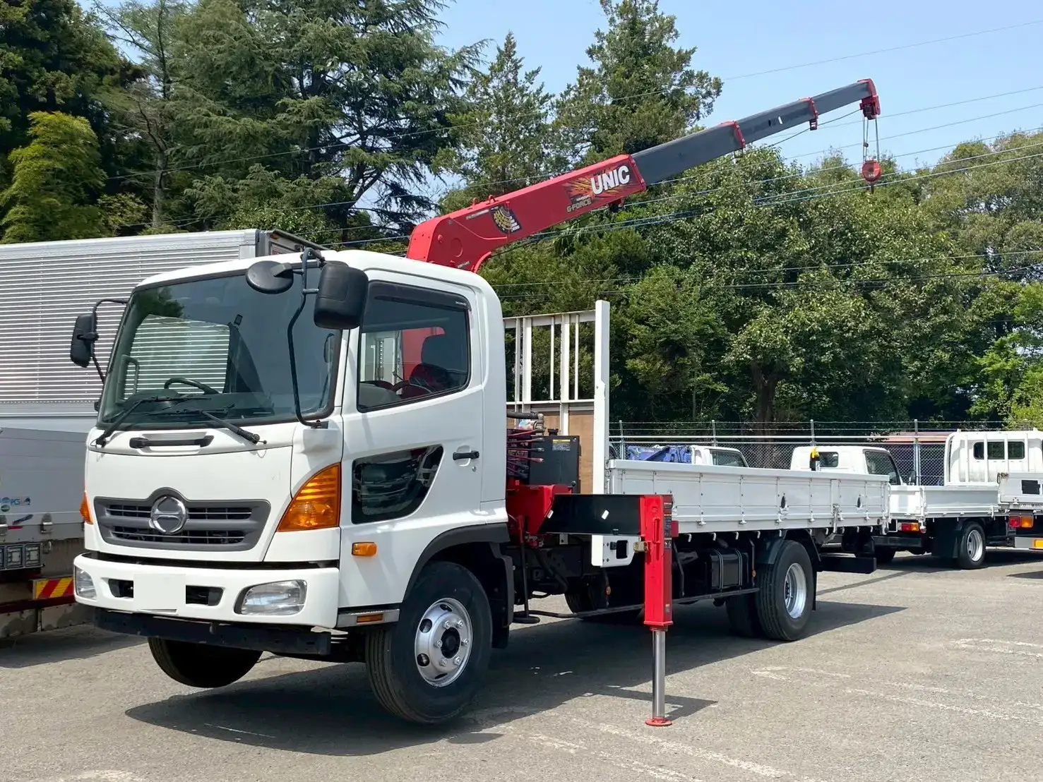 日野 レンジャー 中型/増トン クレーン付 4段 ラジコン の中古トラック【車両No.187148】