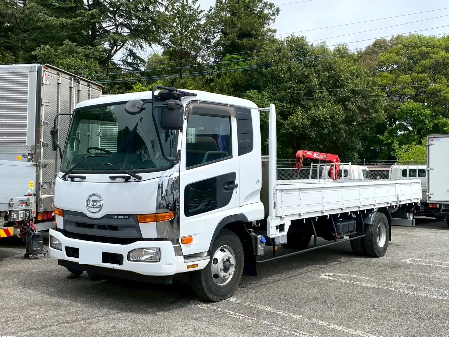 日産UD コンドル 中型/増トン 平ボディ ベッド TKG-MK38L の中古トラック【車両No.187149】