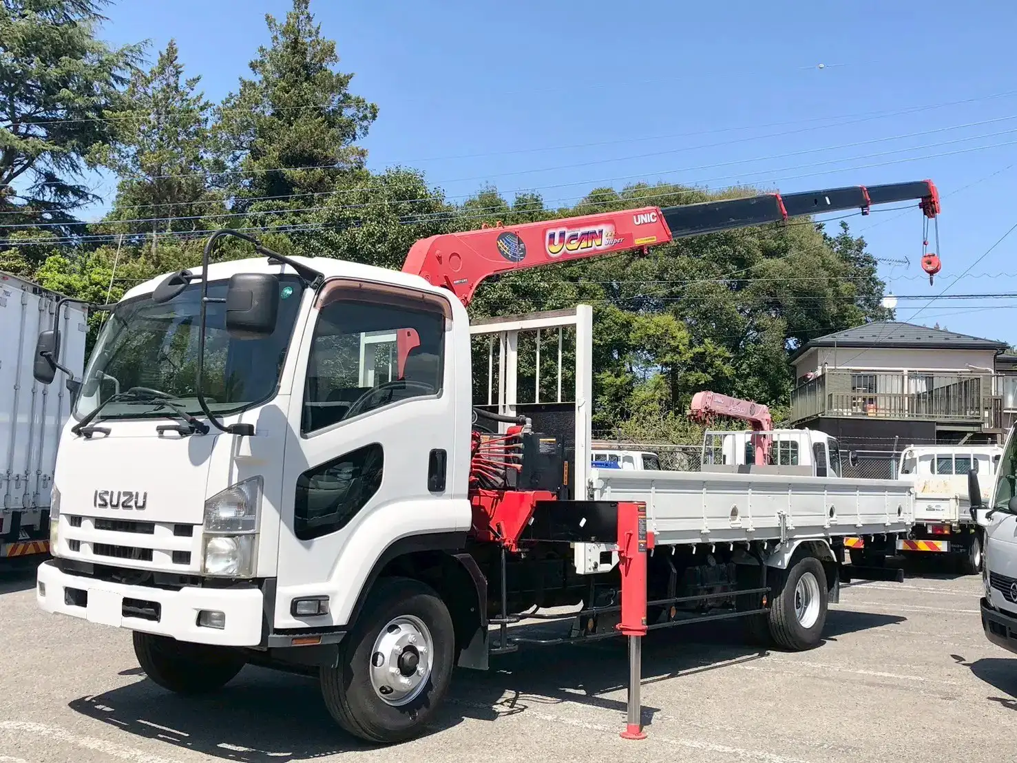いすゞ フォワード 中型/増トン クレーン付 4段 ラジコン の中古トラック【車両No.187168】