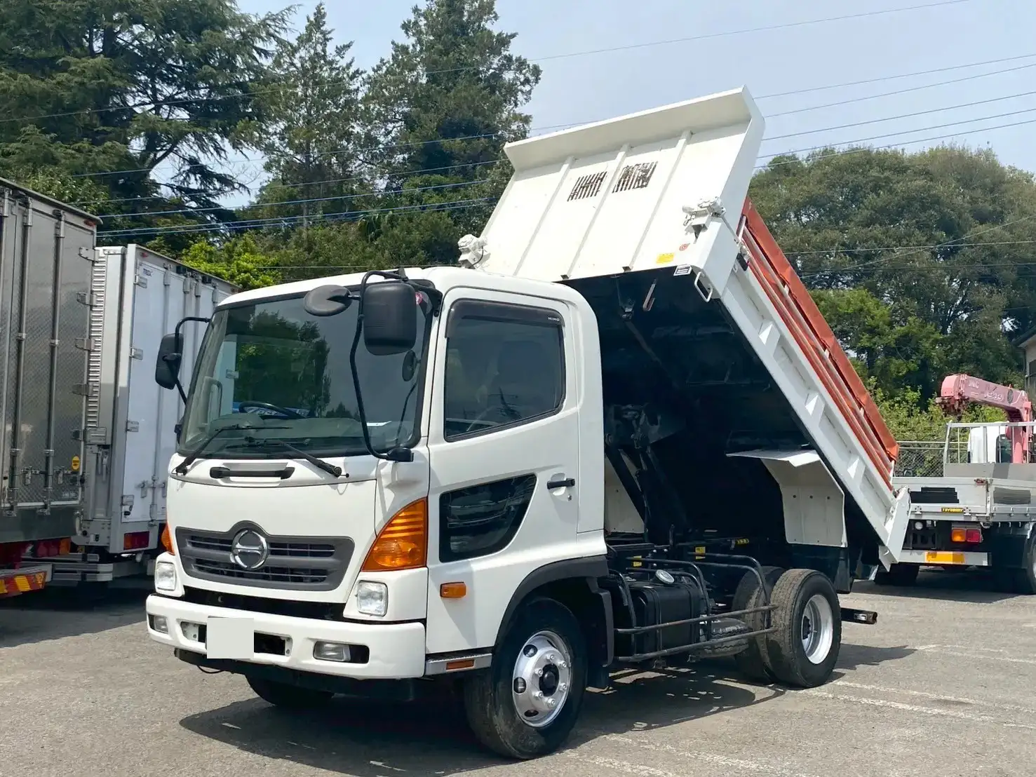 日野 レンジャー 中型/増トン ダンプ 強化 コボレーン の中古トラック【車両No.187135】