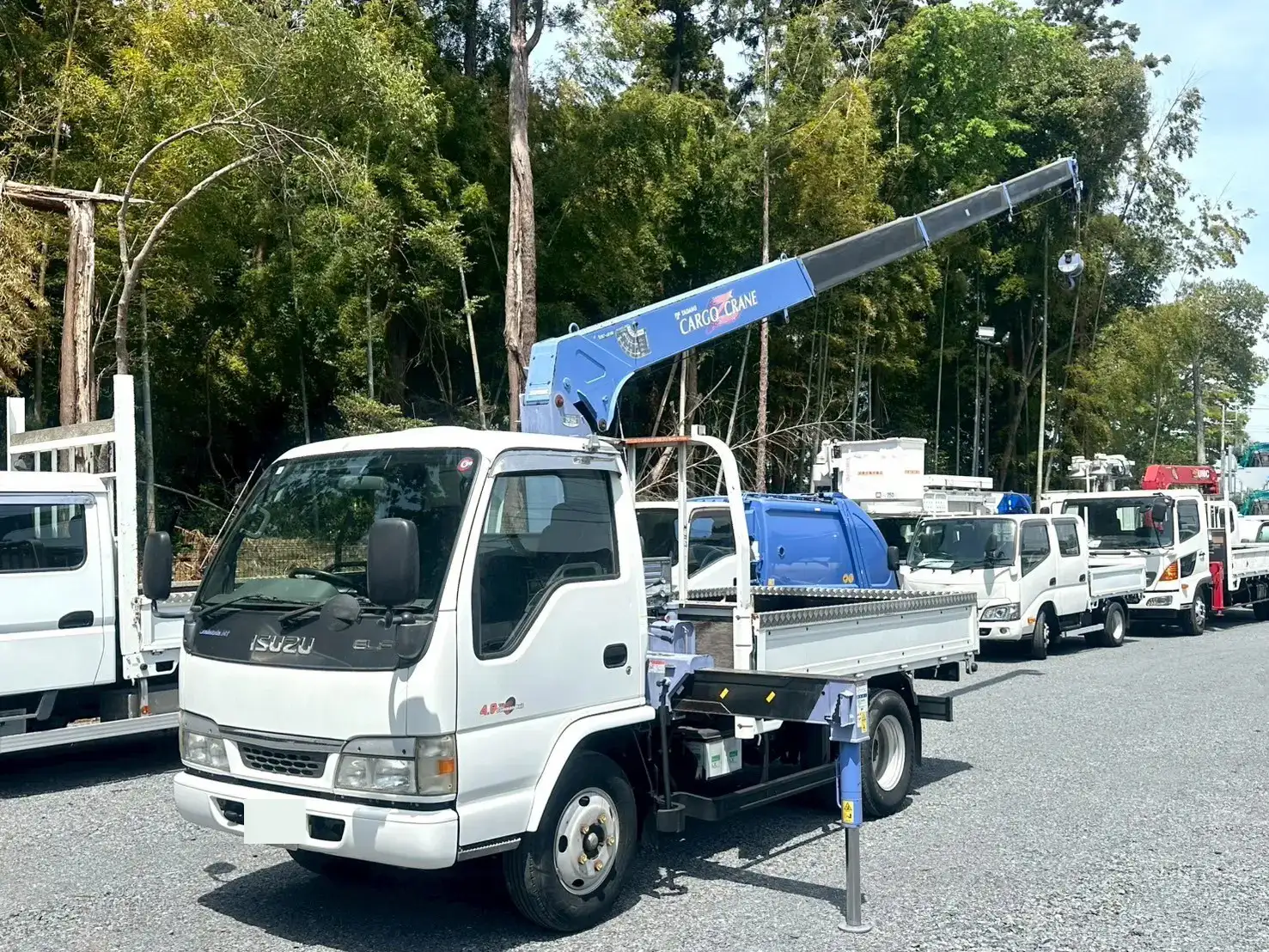 いすゞ エルフ 小型 クレーン付 4段 ラジコン の中古トラック【車両No.187162】