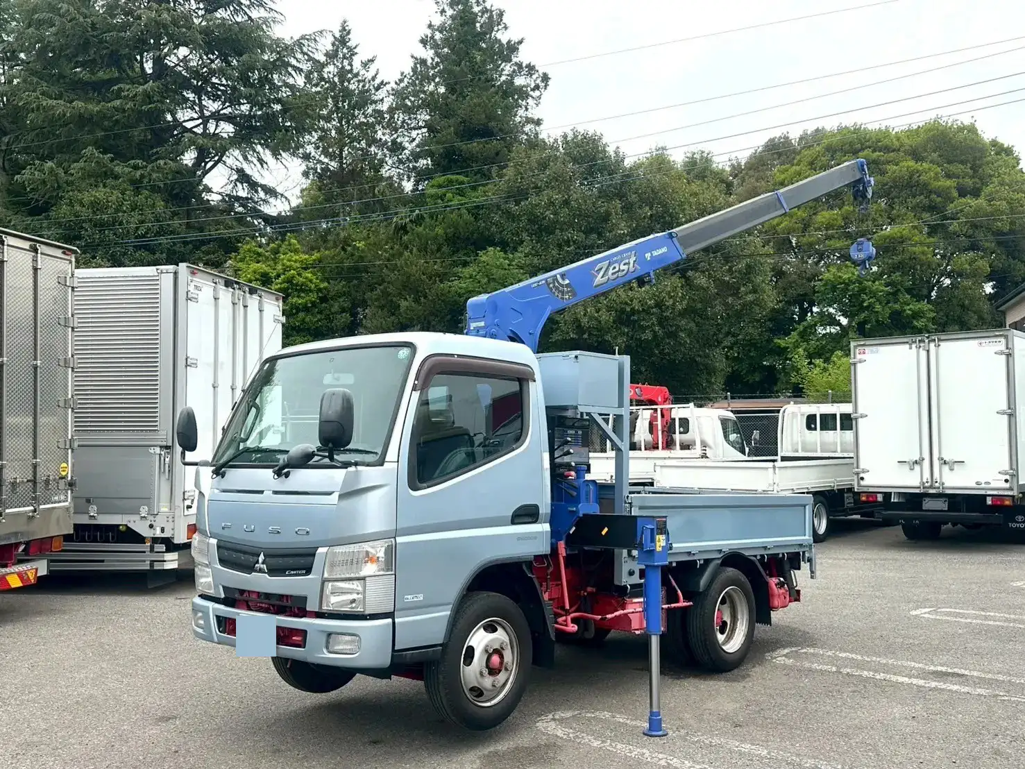 三菱 キャンター 小型 クレーン付 3段 ラジコン の中古トラック【車両No.187152】