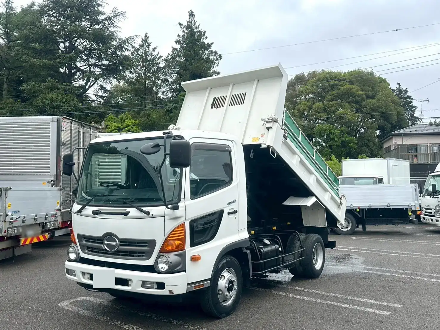 日野 レンジャー 中型/増トン ダンプ 強化 コボレーン の中古トラック【車両No.187157】