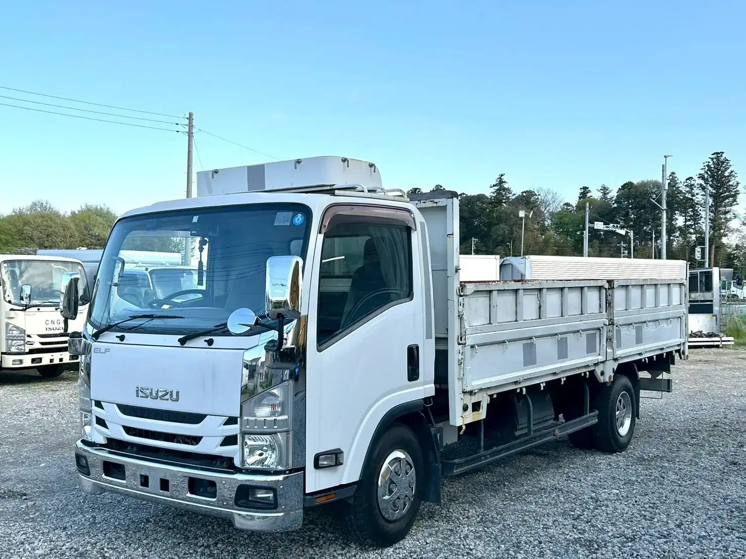 いすゞ エルフ 小型 平ボディ 床鉄板 TPG-NPR85YN の中古トラック【車両No.187127】
