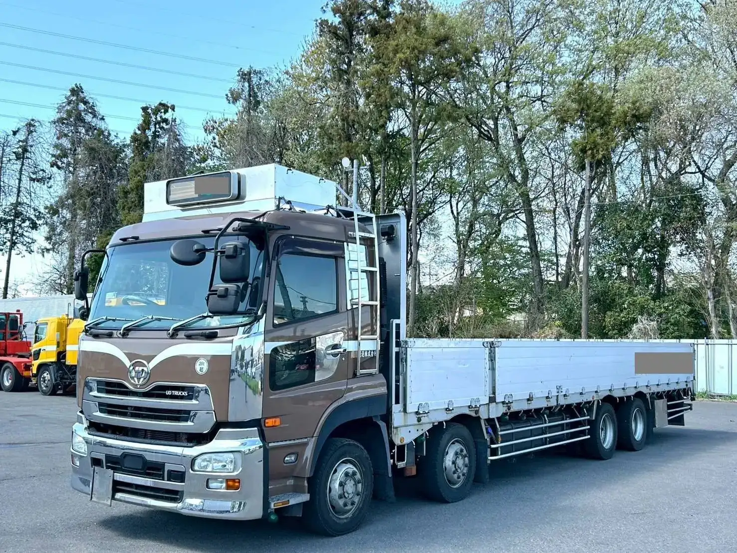 日産UD クオン 大型 平ボディ アルミブロック エアサス の中古トラック【車両No.187134】