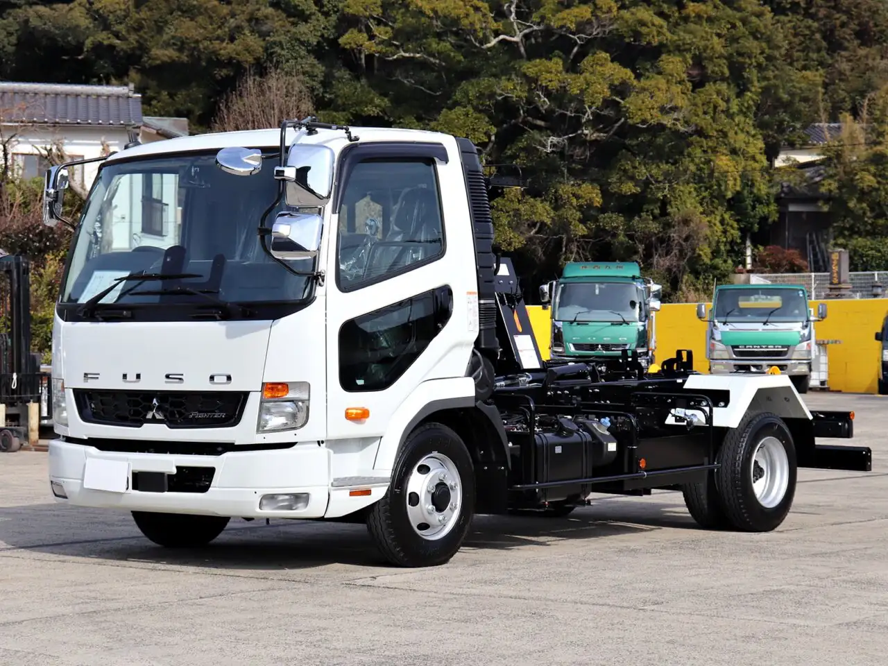 三菱 ファイター 中型/増トン アームロール シングルホイスト 2KG-FK72F の中古トラック【車両No.186952】