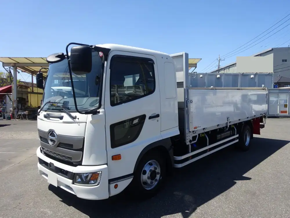 日野 レンジャー 中型/増トン 平ボディ アルミブロック ベッド の中古トラック【車両No.186737】