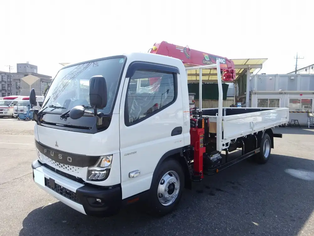 三菱 キャンター 小型 クレーン付 5段 ラジコン の中古トラック【車両No.187208】