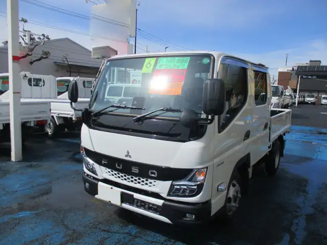 三菱 キャンター 小型 平ボディ Wキャブ 2RG-FBA20 の中古トラック【車両No.187219】