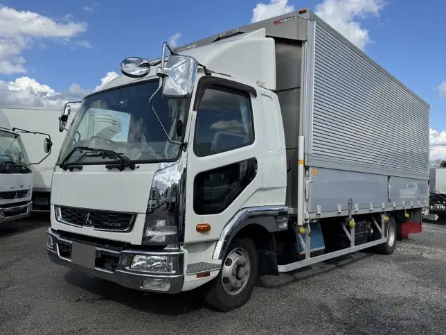 三菱 ファイター 中型/増トン ウイング ベッド TKG-FK61F の中古トラック【車両No.187243】