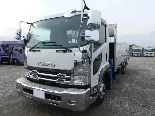 いすゞ フォワード 中型/増トン クレーン付 アルミブロック エアサス の中古トラック【車両No.187354】