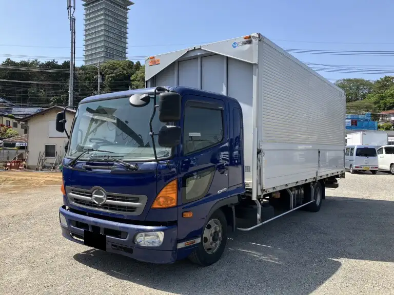 日野 レンジャー 中型/増トン ウイング エアサス ベッド の中古トラック【車両No.187363】