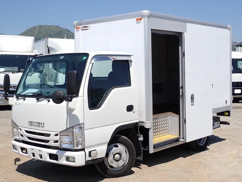 いすゞ エルフ 小型 アルミバン サイドドア 2RG-NHR88AN の中古トラック【車両No.187377】