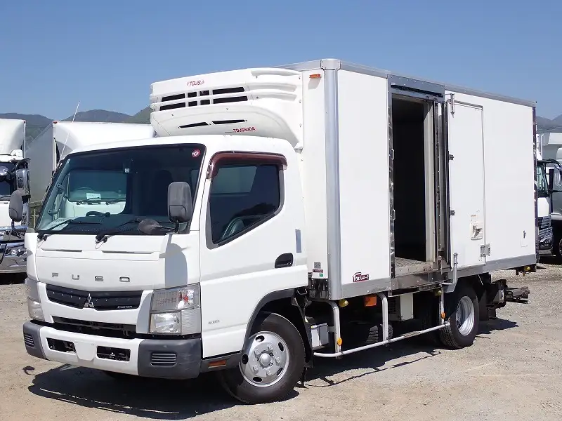 三菱 キャンター 小型 冷凍冷蔵 低温 パワーゲート の中古トラック【車両No.187359】