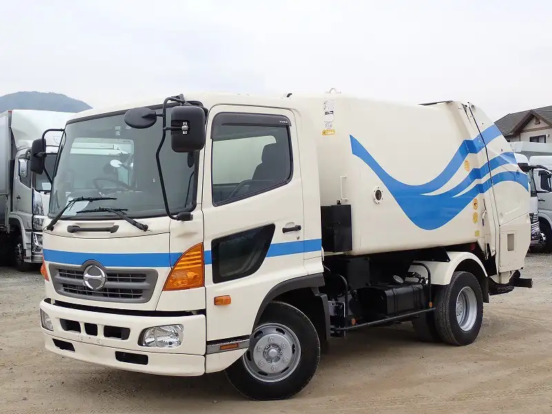 日野 レンジャー 中型/増トン パッカー車 巻き込み式 回転ダンプ式 の中古トラック【車両No.187369】