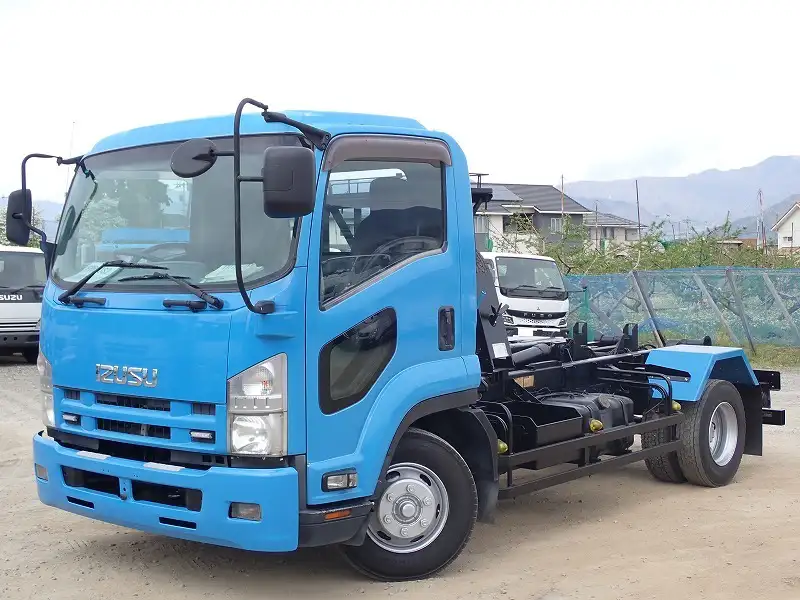 いすゞ フォワード 中型/増トン アームロール コンテナ付き ツインホイスト の中古トラック【車両No.187367】