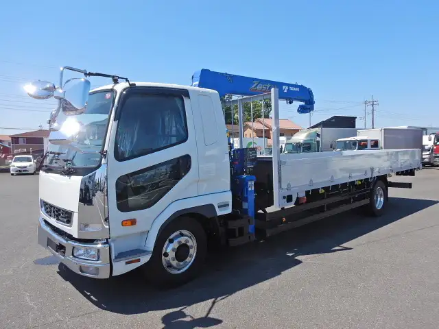 三菱 ファイター 中型/増トン クレーン付 アルミブロック 4段 の中古トラック【車両No.187458】