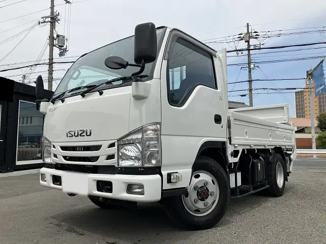 いすゞ エルフ 小型 平ボディ パワーゲート 床鉄板 の中古トラック【車両No.187474】