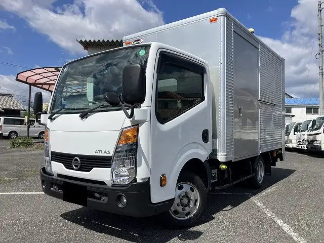 日産 アトラス 小型 アルミバン パワーゲート サイドドア の中古トラック【車両No.187460】