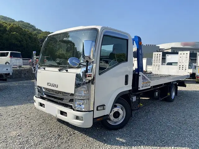 いすゞ エルフ 小型 車両重機運搬 ラジコン ウインチ の中古トラック【車両No.187462】