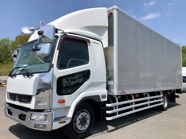 三菱 ファイター 中型/増トン アルミバン パワーゲート エアサス の中古トラック【車両No.187551】