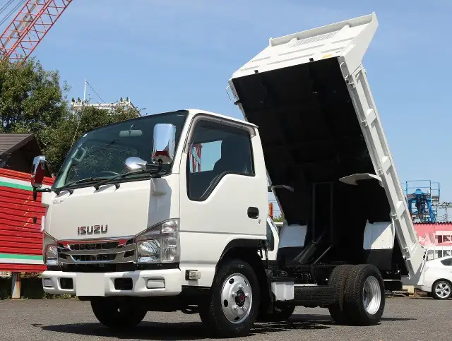 いすゞ エルフ 小型 ダンプ 強化 コボレーン の中古トラック【車両No.187343】
