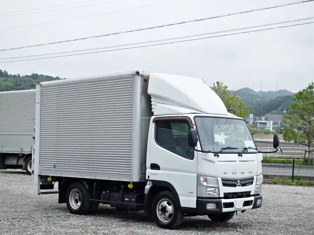 三菱 キャンター 小型 アルミバン パワーゲート TPG-FBA00 の中古トラック【車両No.187570】
