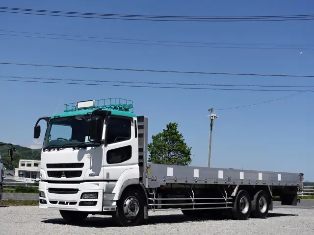 三菱 スーパーグレート 大型 平ボディ エアサス BDG-FU54JZ の中古トラック【車両No.187560】