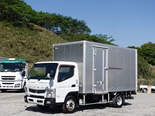 三菱 キャンター 小型 アルミバン パワーゲート サイドドア の中古トラック【車両No.187561】