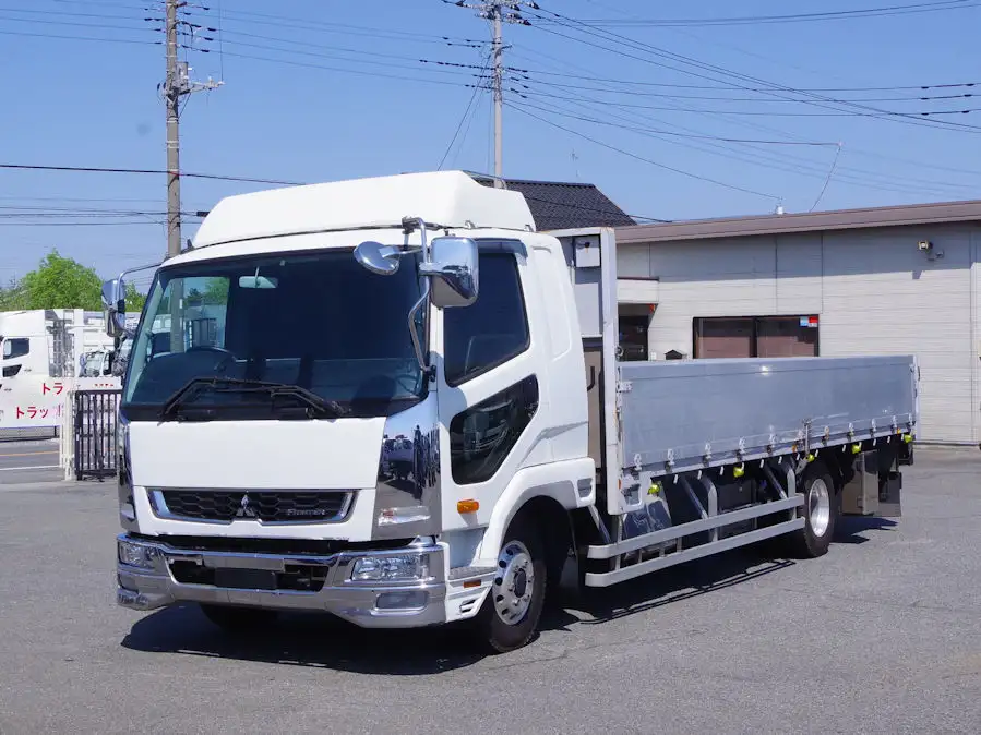 三菱 ファイター 中型/増トン 平ボディ アルミブロック エアサス の中古トラック【車両No.187501】