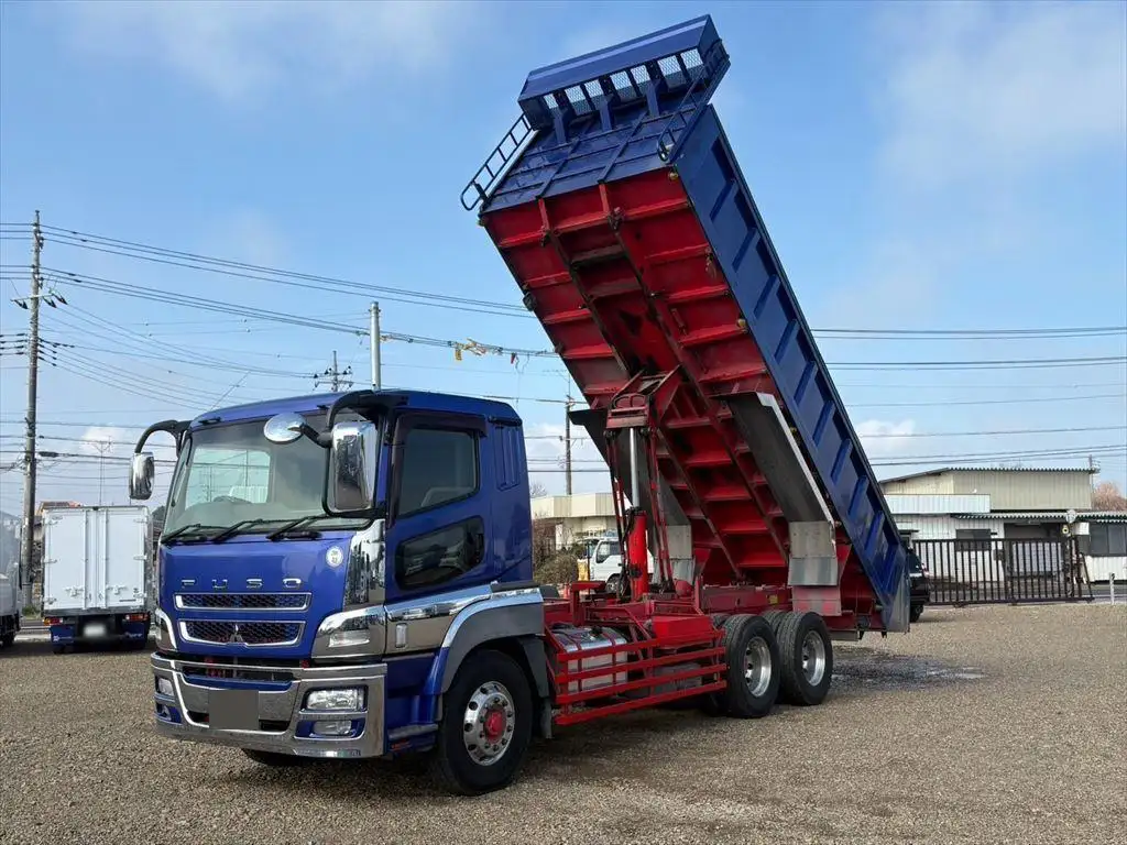三菱 スーパーグレート 大型 ダンプ 土砂禁 ベッド の中古トラック【車両No.187616】