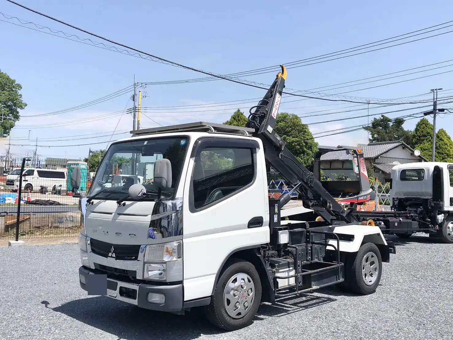三菱 キャンター 小型 アームロール シングルホイスト TPG-FBA50 の中古トラック【車両No.187579】