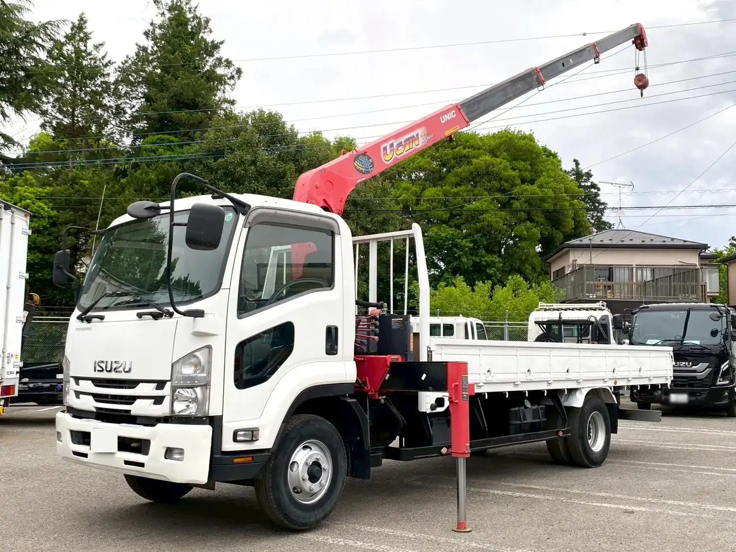 いすゞ フォワード 中型/増トン クレーン付 4段 ラジコン の中古トラック【車両No.187582】
