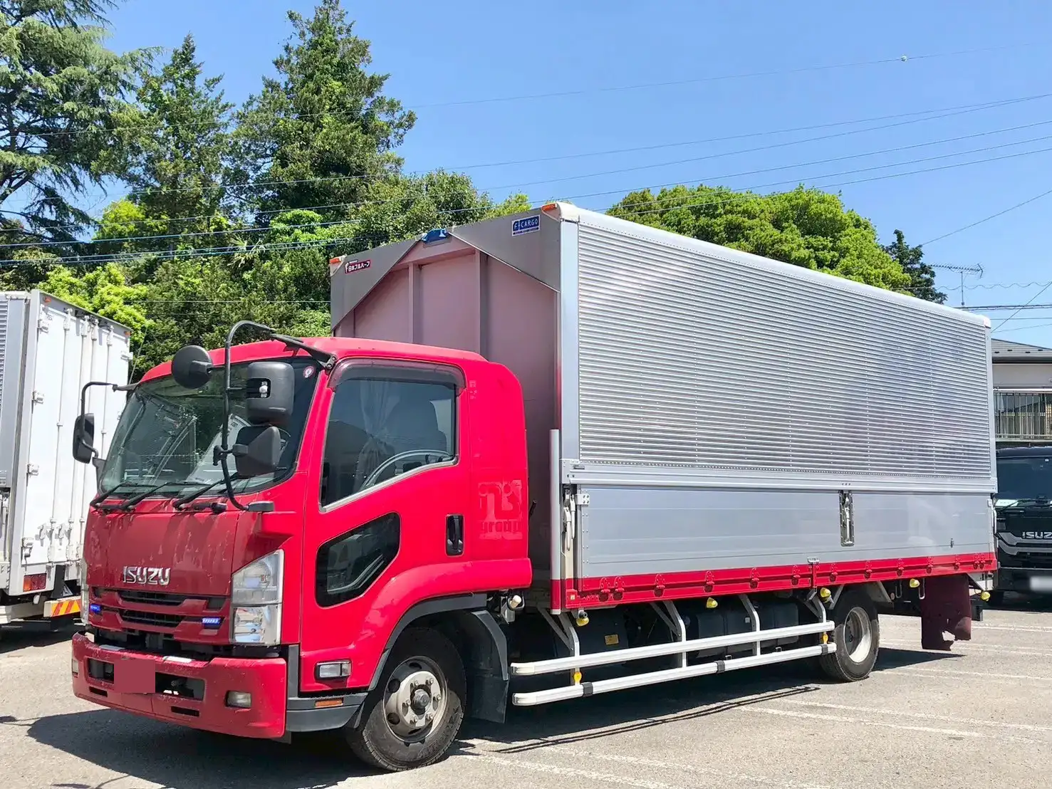 いすゞ フォワード 中型/増トン ウイング エアサス ベッド の中古トラック【車両No.187588】