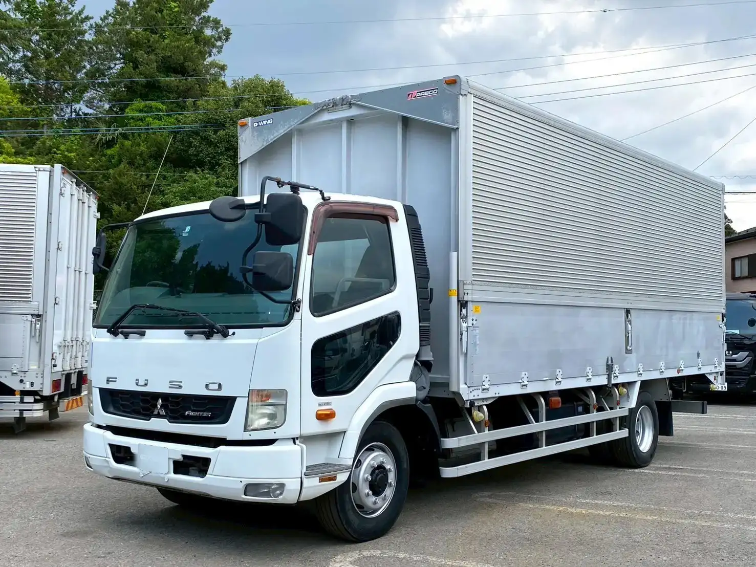 三菱 ファイター 中型/増トン ウイング QKG-FK72FZ H26 の中古トラック【車両No.187576】