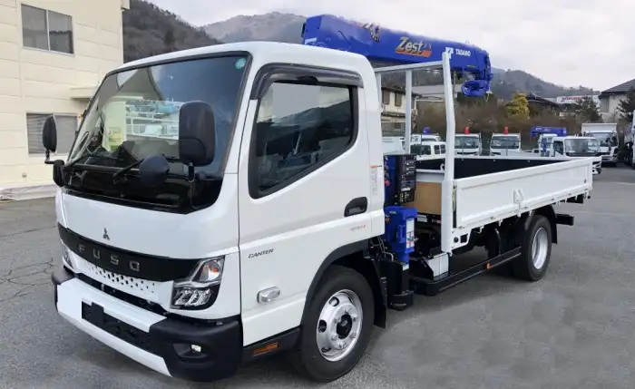 三菱 キャンター 小型 クレーン付 4段 ラジコン の中古トラック【車両No.187772】